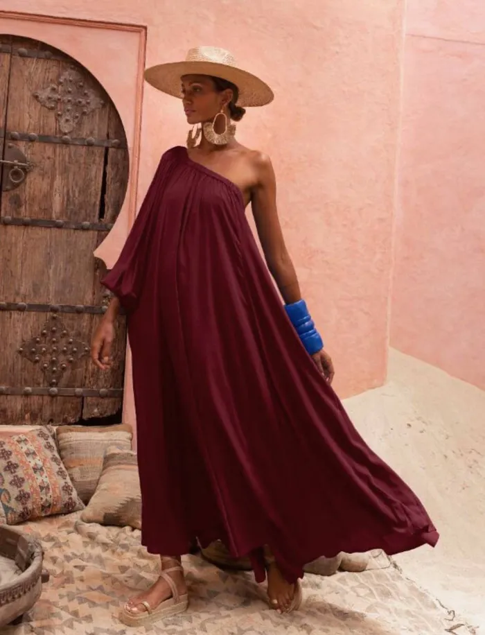Erika Pea Earrings INIGO MAXI DRESS