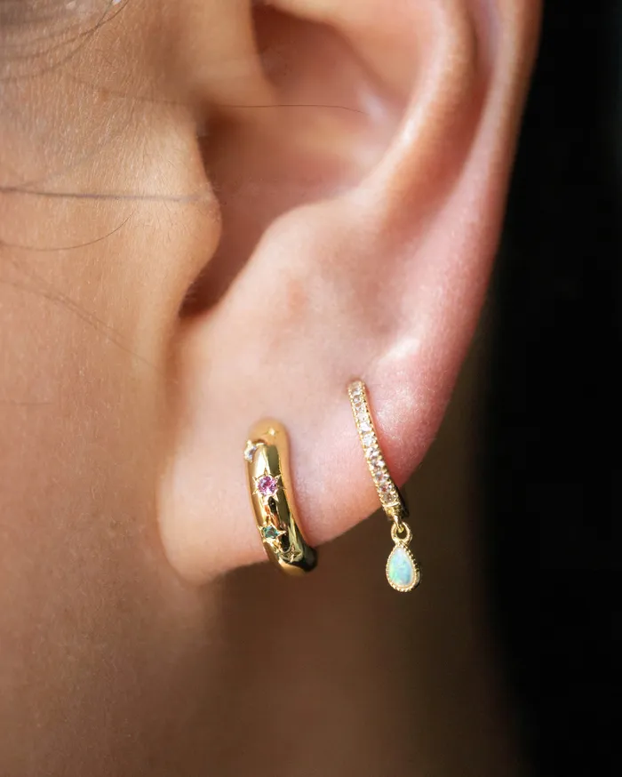 Foe Dear Earrings Jodie Hoops readytoship