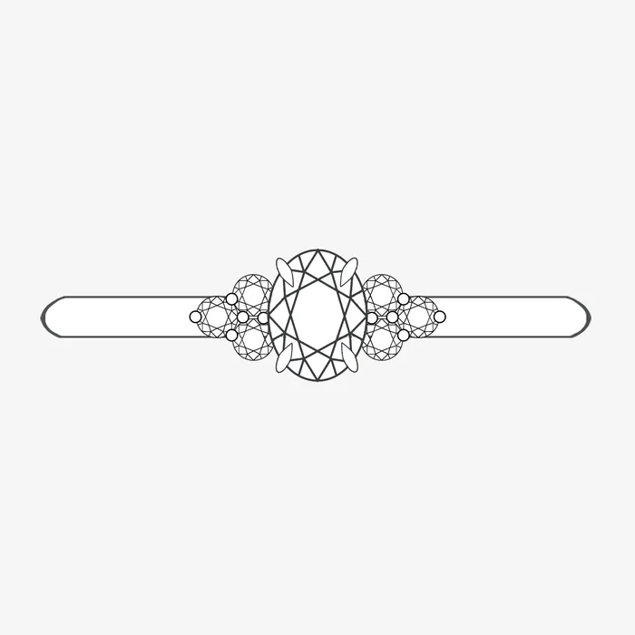 Foe Dear Rings Odessa Ring White Lab Grown Diamond madetoorder