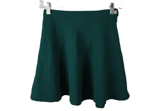 Forever 21 Necklaces Forever 21 Green Skater Skirt XS