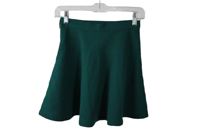 Forever 21 Necklaces Forever 21 Green Skater Skirt XS