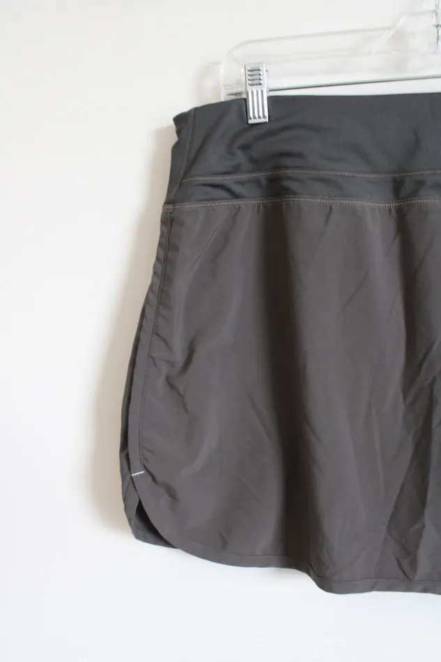 Free Fly Gray Athletic Skort XL Free Fly Rings
