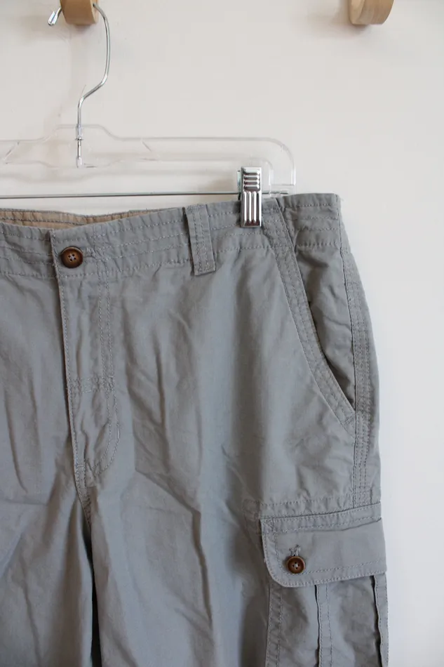 GH Bass Co Earrings GH Bass Co Gray Cargo Shorts 34
