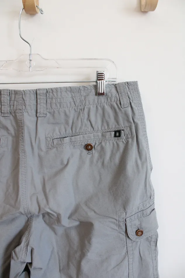 GH Bass Co Earrings GH Bass Co Gray Cargo Shorts 34