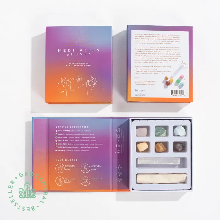 GEOCENTRAL Earrings Meditation Stones