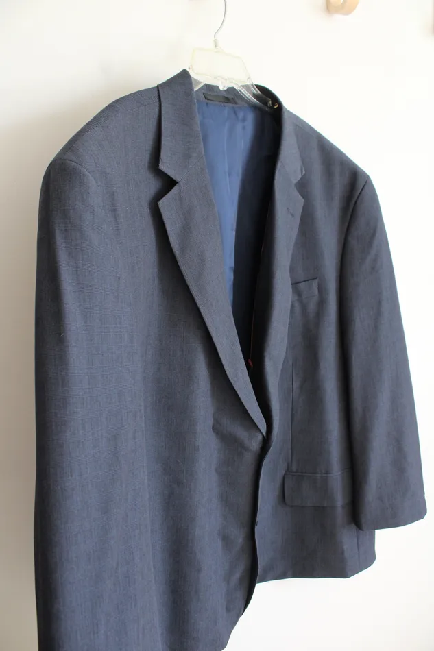 Geoffrey Beene Rings Geoffrey Beene Blue Gray Blazer 60R