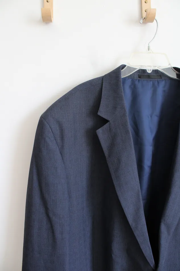 Geoffrey Beene Rings Geoffrey Beene Blue Gray Blazer 60R