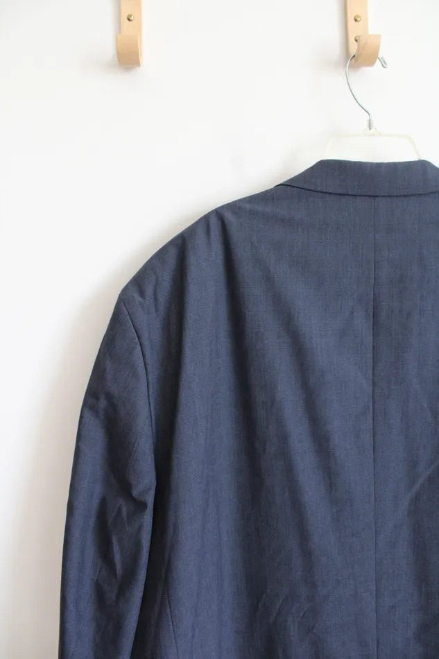 Geoffrey Beene Rings Geoffrey Beene Blue Gray Blazer 60R