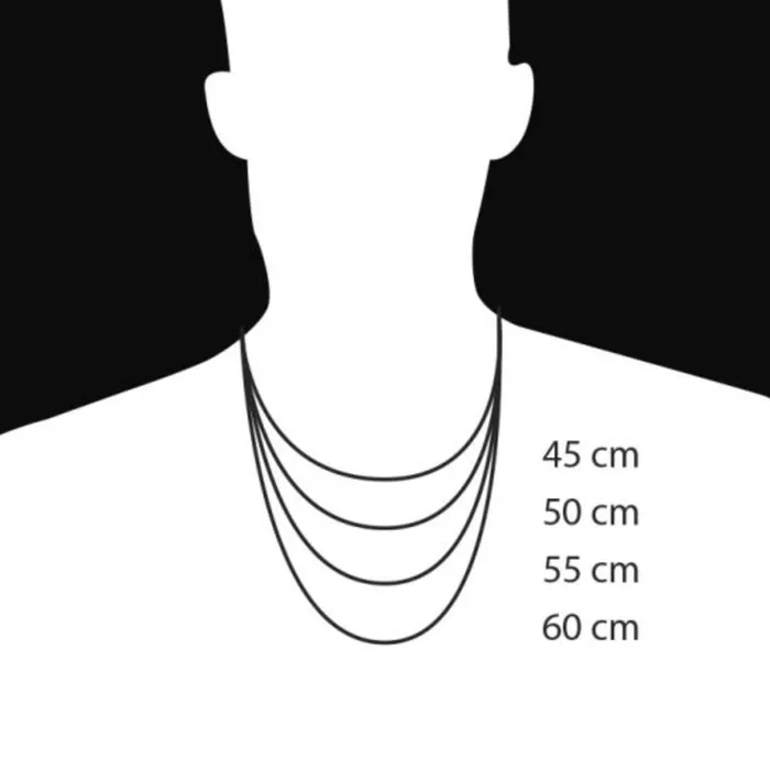 Gold Shield Necklaces Cadena de Oro 14k 3mm Curb