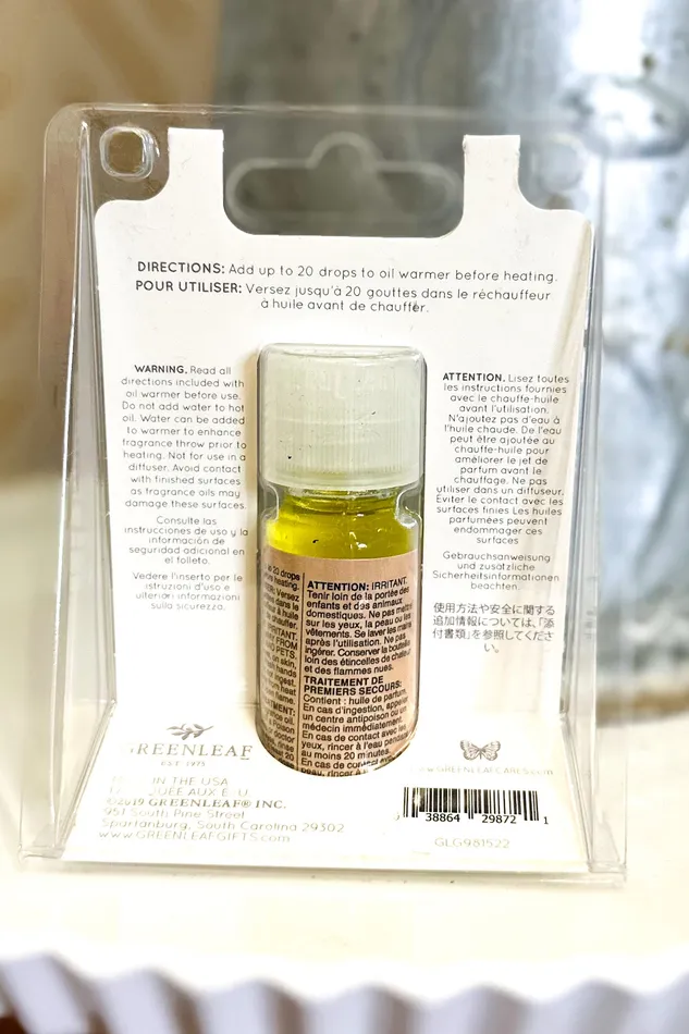 Greenleaf Gifts Earrings Cashmere Kiss Home Fragrance Oil