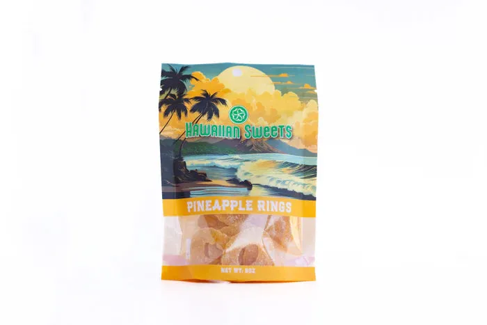 Gummies Pineapple Ring 5oz bag HISWEETSCO Rings