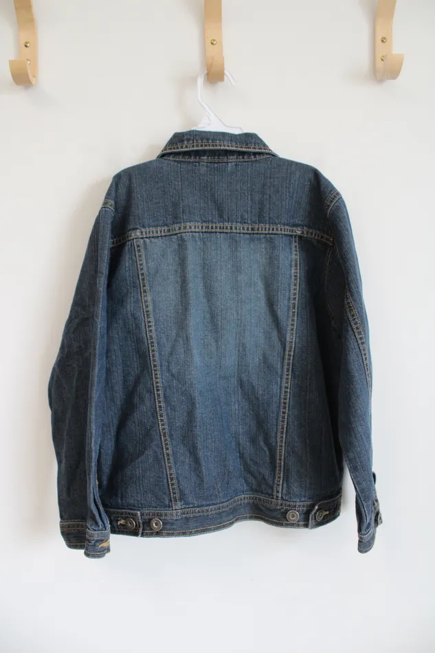 Gymboree Dark Wash Jean Jacket M 1012 Gymboree Earrings