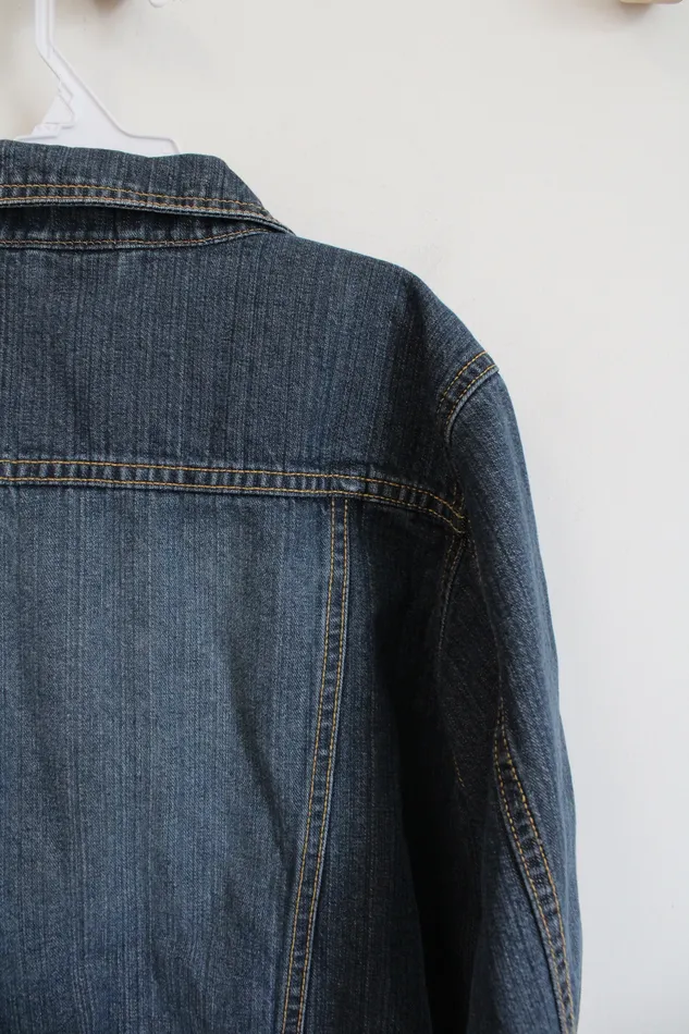 Gymboree Dark Wash Jean Jacket M 1012 Gymboree Earrings