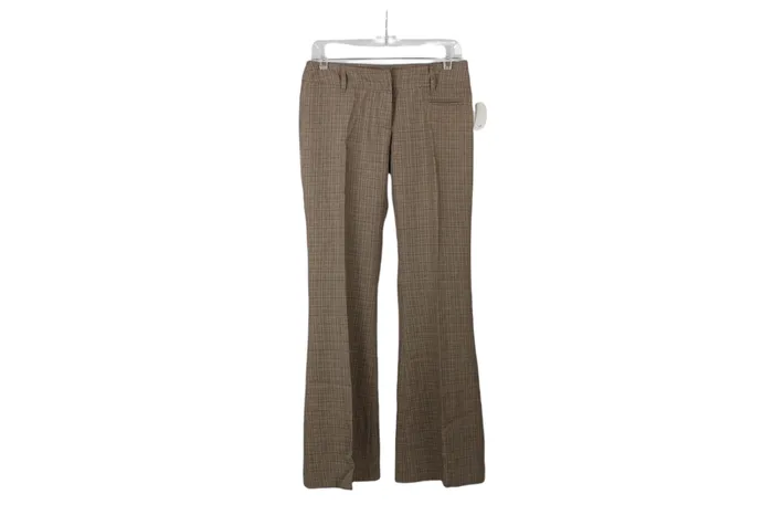 HM Earrings NEW HM Divided Brown Plaid Pants 6