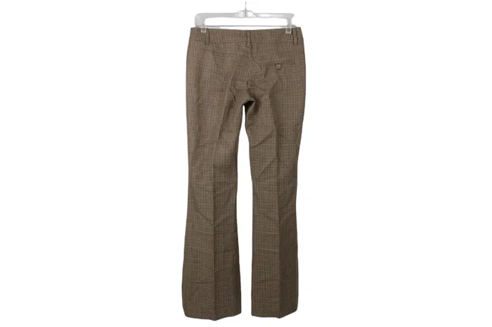HM Earrings NEW HM Divided Brown Plaid Pants 6