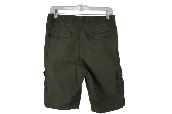 HM Green Cargo Shorts 20 HM Earrings