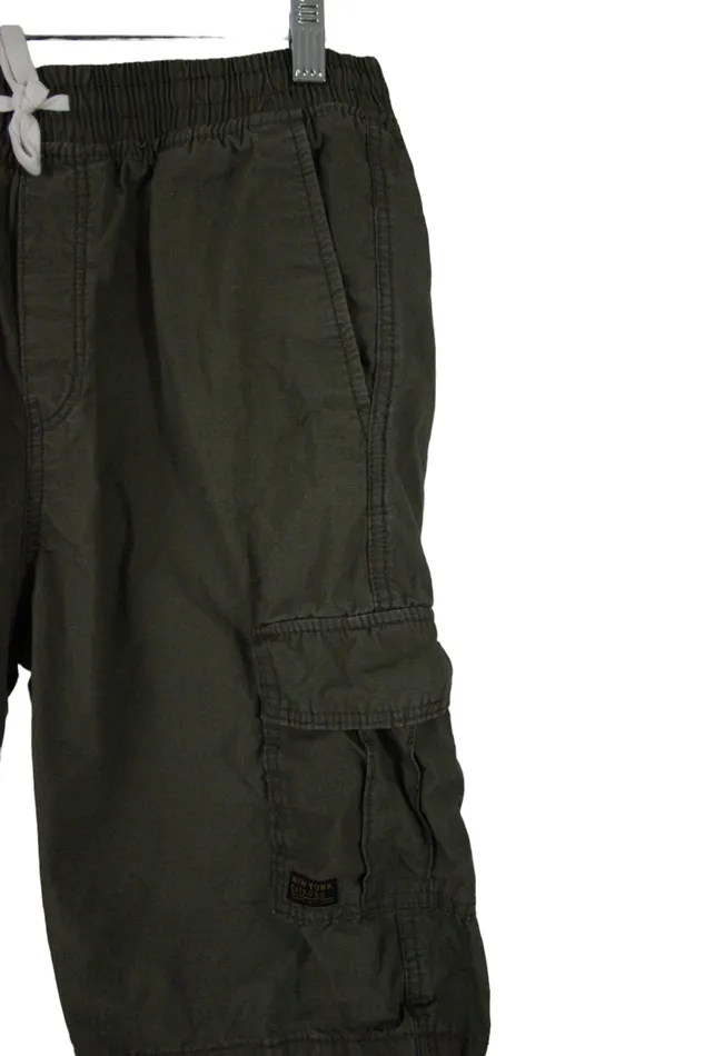 HM Green Cargo Shorts 20 HM Earrings