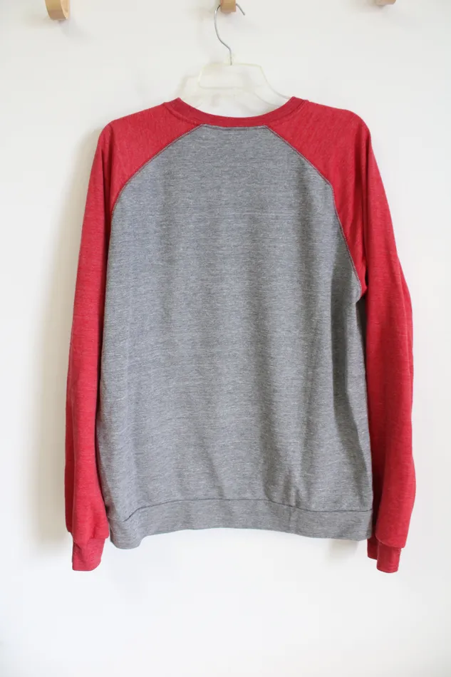 Holloway Wilson Basketball Red and Gray Sweatshirt XL Holloway Necklaces