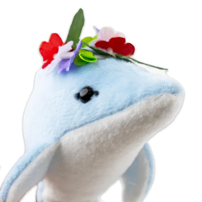 ISLANDERGRP Earrings Hawaiian Collectables Dolphin Plush