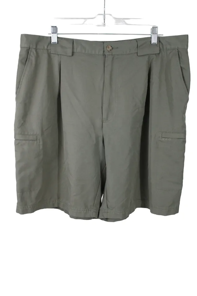 Izod Earrings Izod XFG Olive Green Shorts 40