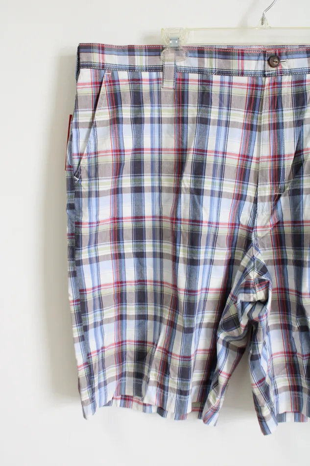 Izod Earrings NEW Izod Plaid Shorts 42W