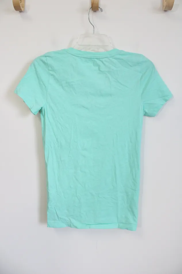 JCrew JCrew Light Blue Cotton Tee S Necklaces