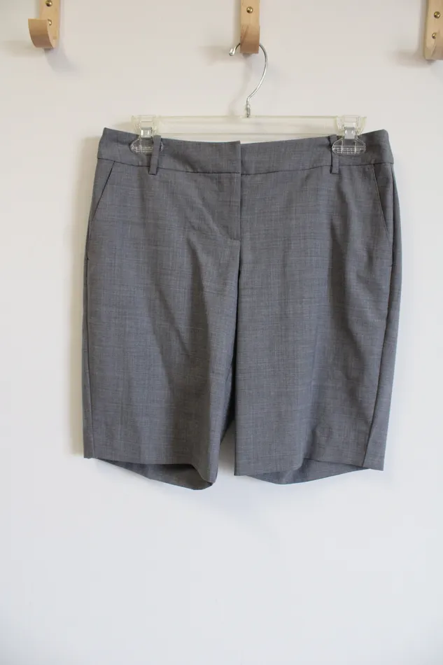 JJill Earrings JJill Gray Wool Shorts 4 Petite