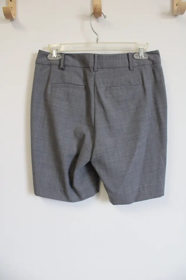 JJill Earrings JJill Gray Wool Shorts 4 Petite