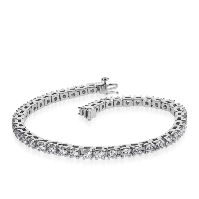 John Atencio Bracelets Natural Diamond Tennis Bracelet 100500 Total Carat Weight