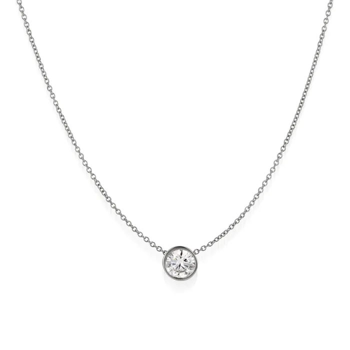 John Atencio Necklaces Natural Diamond Bezelset Pendant 25100 Carat Weight