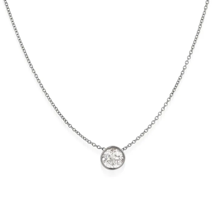 John Atencio Necklaces Natural Diamond Bezelset Pendant 25100 Carat Weight