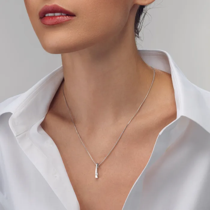 John Atencio Necklaces Orion Polar Diamond Pendant Necklace