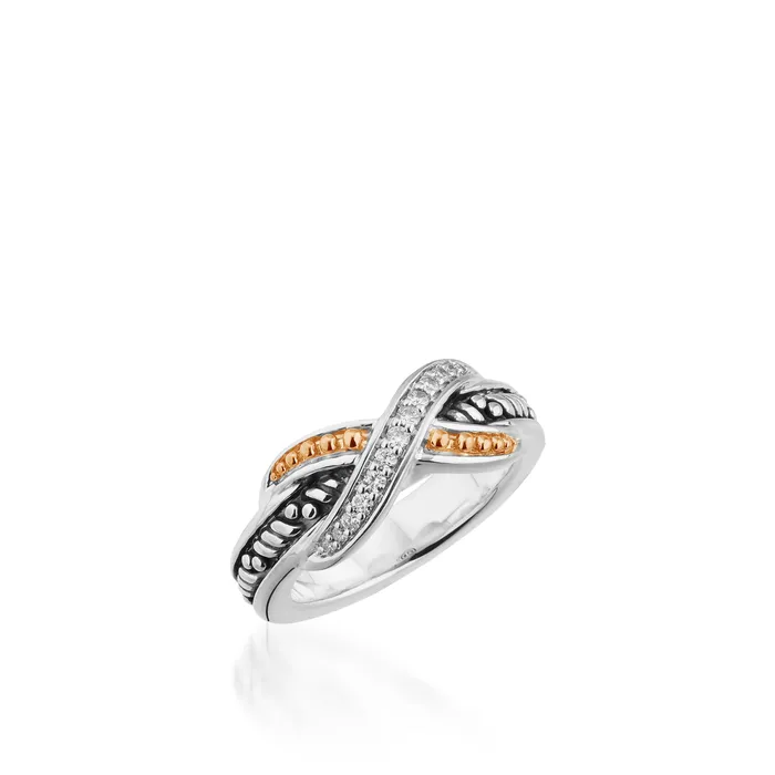 John Atencio Rings Apollo Pave Diamond Curve Ring