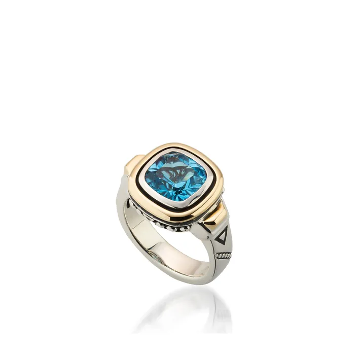 John Atencio Rings Chorus Gemstone Small Ring