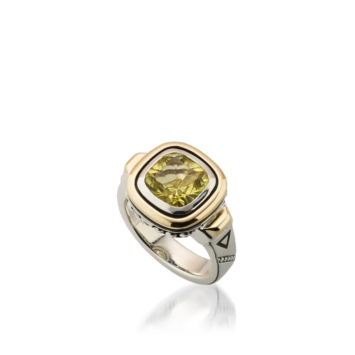 John Atencio Rings Chorus Gemstone Small Ring