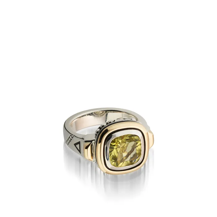 John Atencio Rings Chorus Gemstone Small Ring