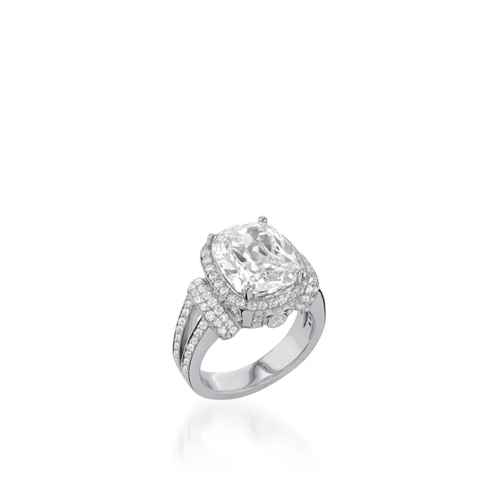 John Atencio Rings Theodora Elite White Gold Diamond Ring