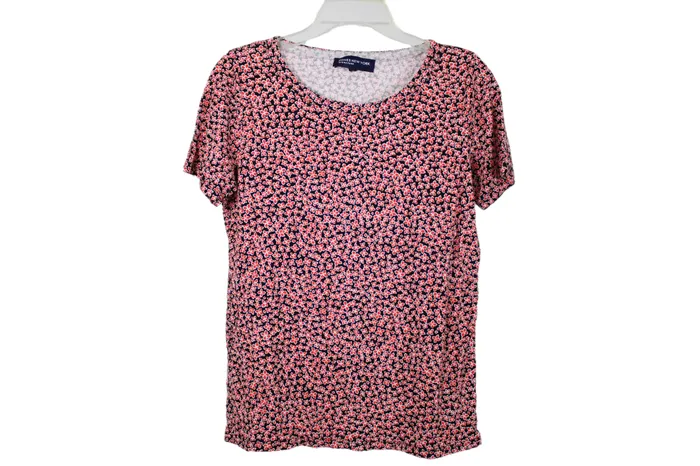 Jones New York Rings Jones New York Red Blue Floral Top S