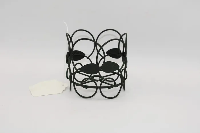 Jubilee Thrift Earrings Leafy Votive Candle Holder