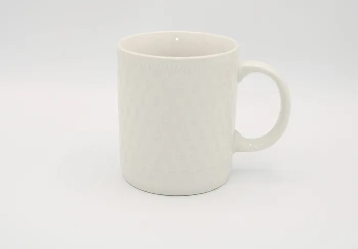 Jubilee Thrift Earrings Oneida Wicker Mug