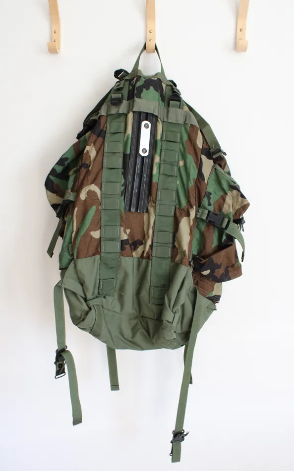 Jubilee Thrift Earrings Specialty Defense Systems US Large Camo Field Pack