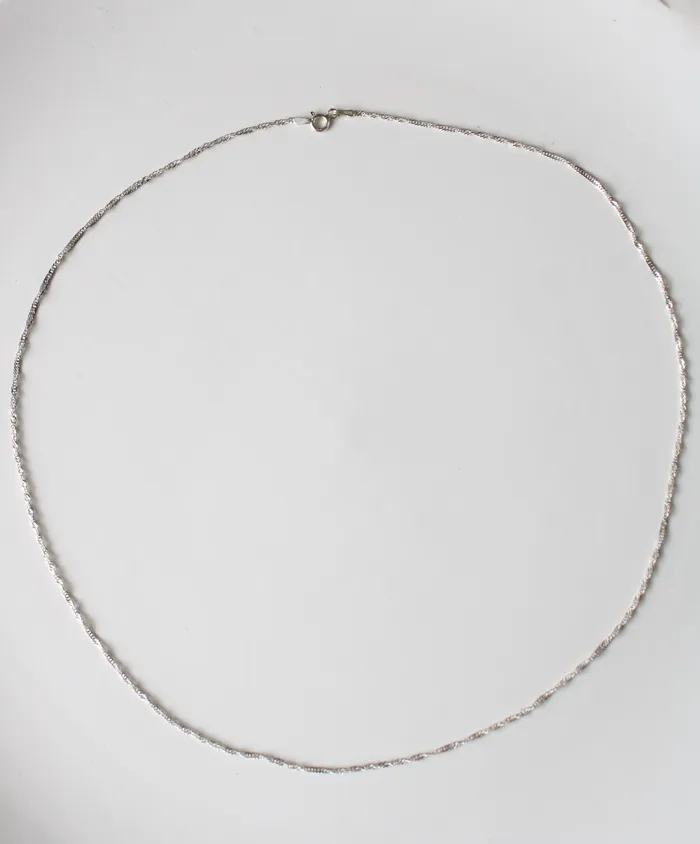 Jubilee Thrift Necklaces Sterling Silver Twist 24 Necklace