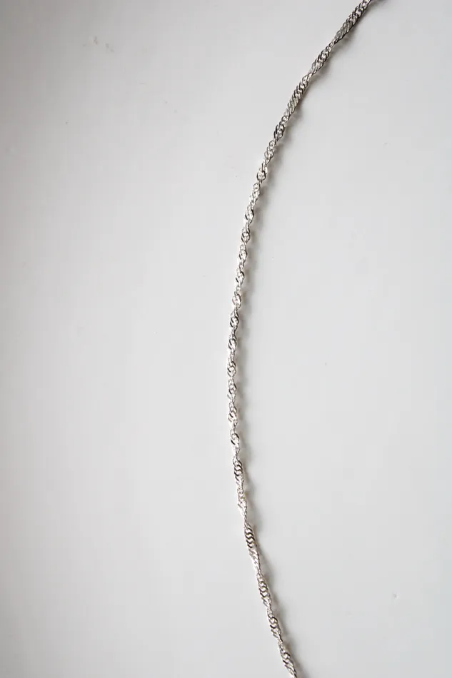 Jubilee Thrift Necklaces Sterling Silver Twist 24 Necklace