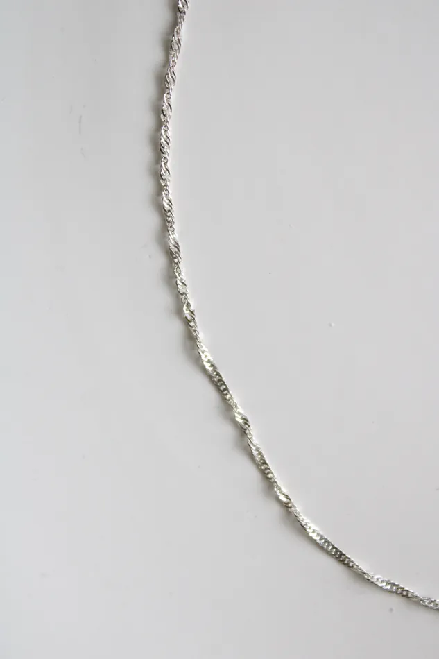 Jubilee Thrift Necklaces Sterling Silver Twist 24 Necklace