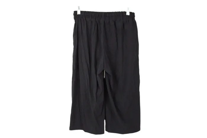 Jubilee Thrift Rings Black Capri Polyester Pants M