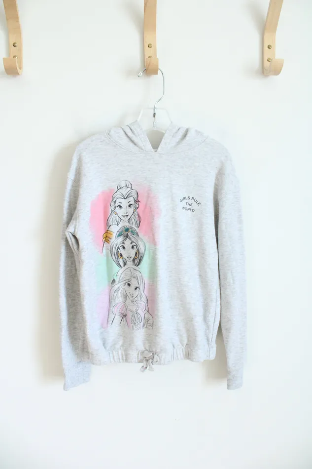 Jumping Beans Jumping Beans Disney Princess Girls Rule The World Gray Hoodie Youth 7 Earrings Jumping Beans Jumping Beans Disney Princess Girls Rule The World Gray Hoodie Youth 7 Earrings