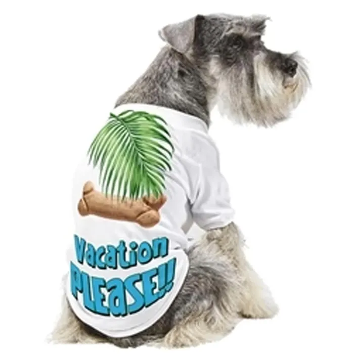 Just Add My Dog Vacation Please Graphic Dog Tee THANKSAMILLION Earrings