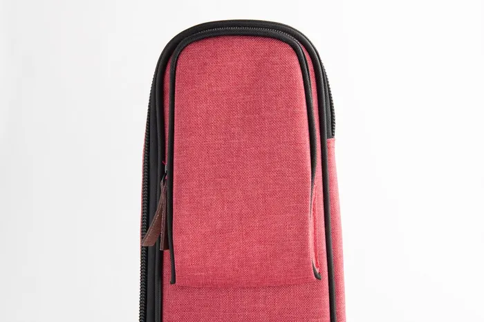 KALABRAND Kala Sonoma Coast Russian Red Tenor Ukulele Case Earrings