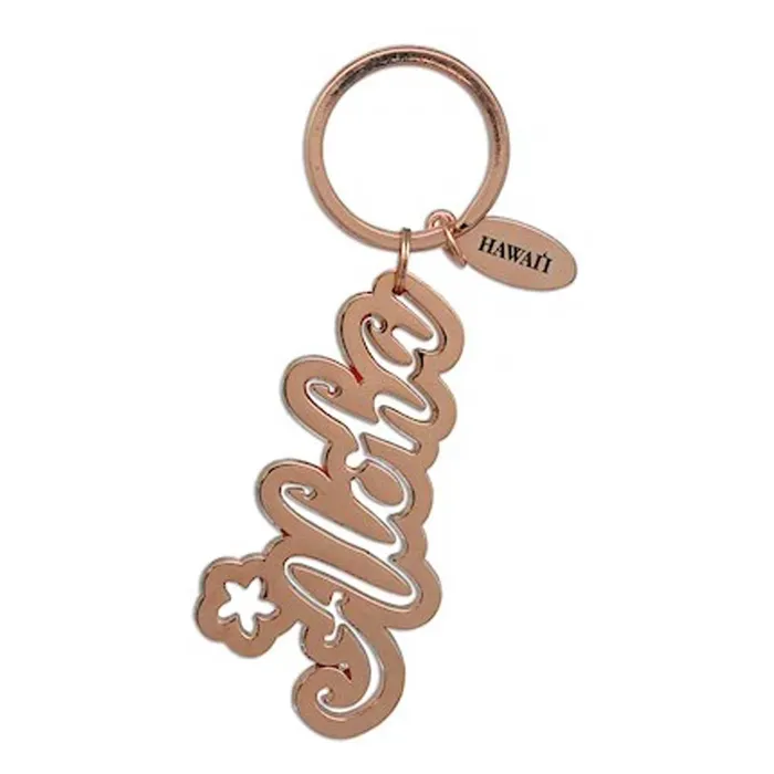 Keychain Aloha Hawaii Copper MADDENCORP Earrings
