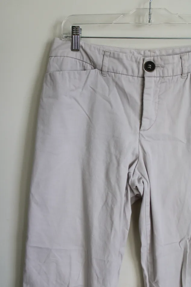 Kim Rogers Beige Khaki Pants 8 Petite Kim Rogers Earrings